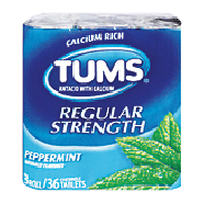 Regular Strength Peppermint Tablets 3 Roll
