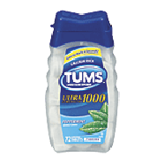 Tums Ultra 1000 ultra strength antacid, chewable tablets, peppermi 72ct
