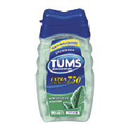 Tums  extra strength antacid, 750 mg, wintergreen, chewable tablet 96ct