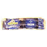 smoked sausage, no garlic, 2 fully cooked links