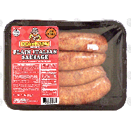 plain italian sausage, 4-count