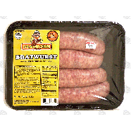 Dearborn  bratwurst, 4-count 16oz