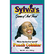 Sylvia's Queen Of Soul Food peach cobbler mix 9oz
