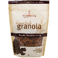 double chocolate chunk granola