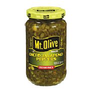 Mt. Olive Fresh Pack diced jalapeno peppers 12fl oz