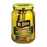 Mt. Olive Pickles Sandwich Stuffers Bread & Butter Old Fashione16fl oz