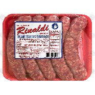 Rinaldi  plain italian sausage, 5-count 20oz