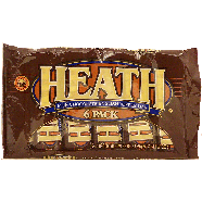 Hershey's  heath 1.4 oz milk chocolate english toffee candy bars  8.4oz