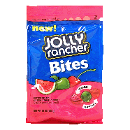 Jolly Rancher Bites watermelon, green apple, cherry flavored gummi 10oz