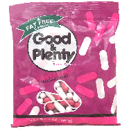 Good & Plenty  assorted licorice candies  7oz