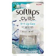 Softlips CUBE 5 in 1 lip care, spf 15, fresh mint  0.23oz