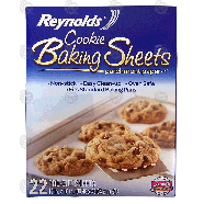Reynolds Cookie Baking Sheets parchment paper, pre-cut sheets, 12  22ct