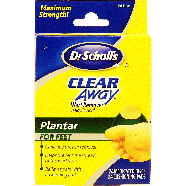 Dr Scholl's Clear Away wart remover, salicylic acid, 24 medicated  48ct
