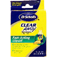Dr Scholl's Clear Away wart remover, salicylic acid, fast-acting  9.8ml