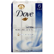 Dove  white beauty bar for deep moisture, 1/4 moisturizing cream  6pk