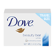 Dove Beauty Bar white beauty bar for deep moisture, moisturizing  2.6oz