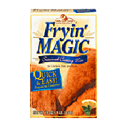 Fryin' Magic Coating Mix Seasoned For Chicken Fish & Pork 16oz