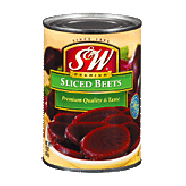 S&W Beets Sliced  15oz