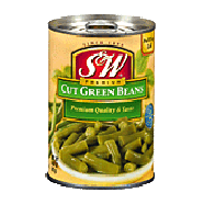 S&W Green Beans Cut  14.5oz