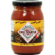 Tabasco  original recipe, homestyle 7 spice chili starter  16oz