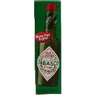 TABASCO (R) Brand Green Pepper Sauce Milder Jalapeno 5fl oz