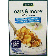 Spartan oats & more toasted flakes honey & oats medley with almo14.5oz