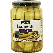 Spartan  kosher dill spears, keep refrigerated 24fl oz