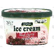 Spartan  black cherry flavored ice cream 1.75-qt