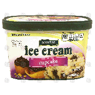Spartan  cupcake ice cream, yellow cake 1.75-qt