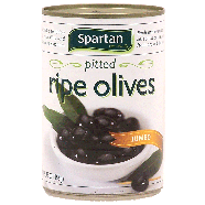 Spartan  jumbo pitted ripe olives 5.75oz