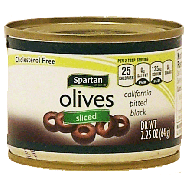 Spartan  slice salad ripe olives 2.25oz