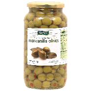 Spartan  pimiento stuffed manzanilla olives 21oz