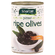 Spartan  small pitted ripe olives 6oz