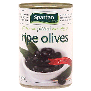 Spartan  large ripe pitted olives 6oz