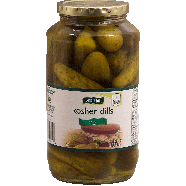 Spartan Fresh Pack whole baby kosher dills 32fl oz