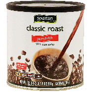 Spartan pure & rich medium roast ground coffee, makes up to 27033.9-oz