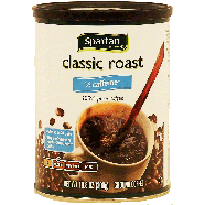 Spartan classic roast 1/2 caffeine medium roast ground coffee 10.8-oz