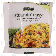 Spartan steamin' easy fire-roasted mexican blend; corn with red pe 12oz
