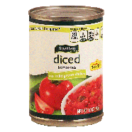 Spartan  diced tomatoes with mild green chilies 10oz