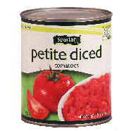 Spartan  petite diced tomatoes 28oz