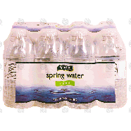 Spartan  natural spring water, 12- 10 fl oz bottles 12-ct