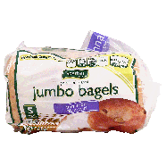 Spartan  presliced fresh jumbo bagels, cinnamon raisin swirl, 5 17.5oz