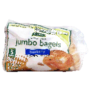 Spartan  presliced fresh jumbo bagels 17.5oz