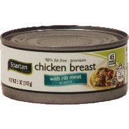 Spartan  98% fat free premium chicken breast with rib meat 5oz