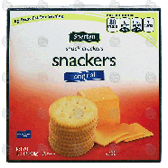 Spartan  original snack crackers, 4-stacks 15.1oz