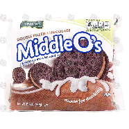Spartan Middle O's double filled chocolate sandwich cookies 15.25oz