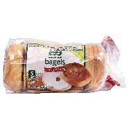 Spartan  french toast flavor pre-sliced bagels, 5-count 14.25oz