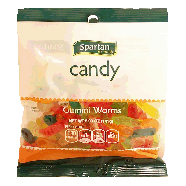 Spartan  gummi worms  5oz