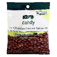 Spartan  chocolate covered raisins  3.75oz