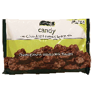 Spartan  chocolate peanut clusters  12oz
